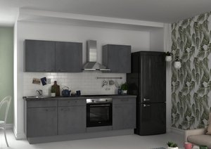 [Translate to Arabe:] cuisine, noire, vita, béton